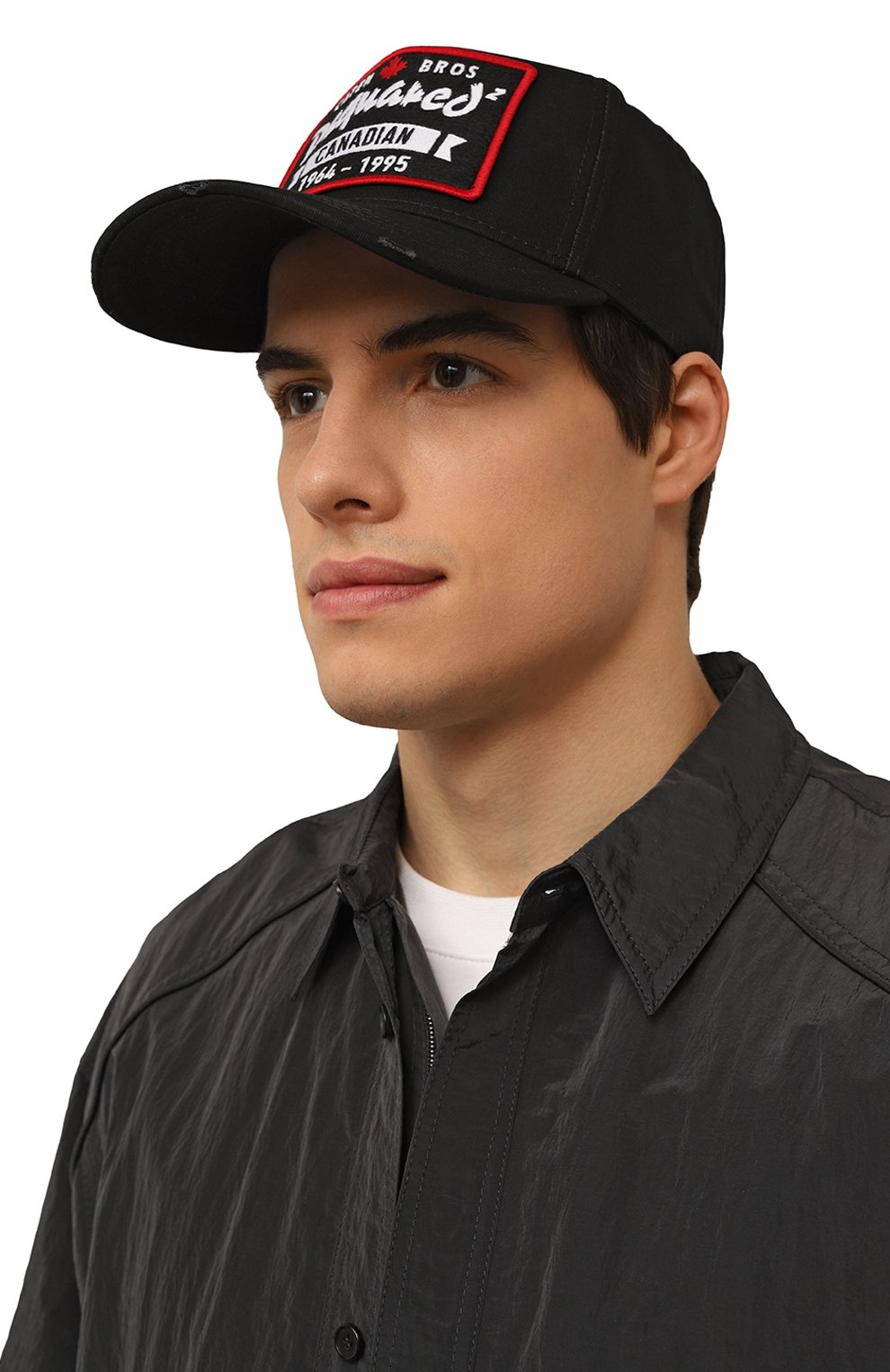 Хлопковая бейсболка DSQUARED2, арт. BCW0732/05C00001, фото 2