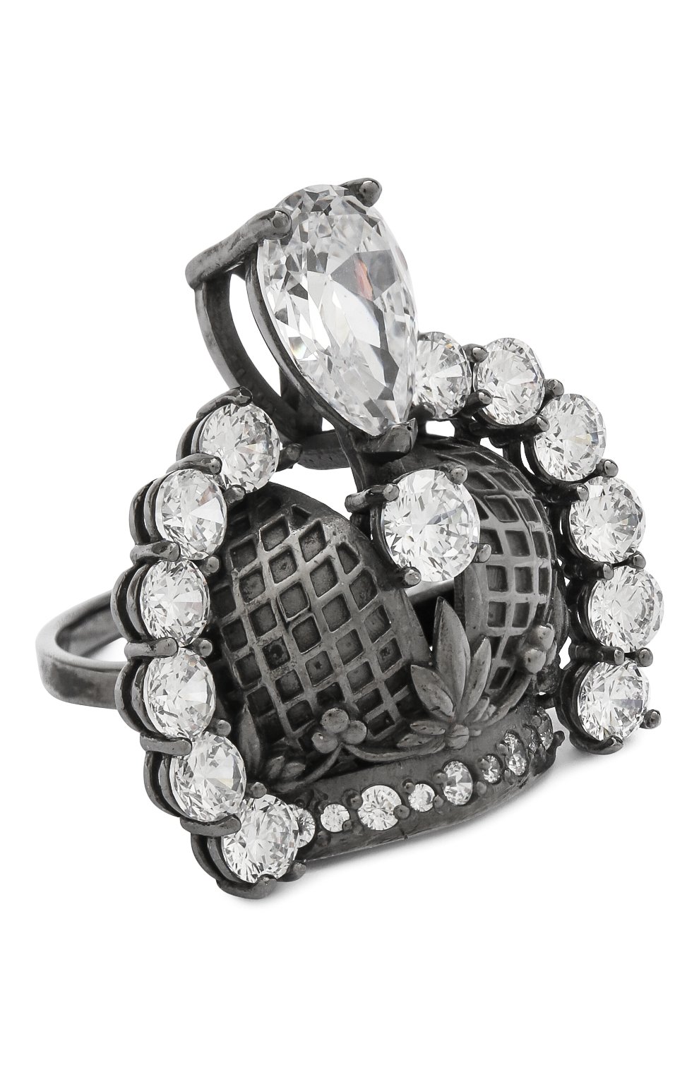 Кольцо soviet memories DZHANELLI серебряного цвета по цене 35200 руб., арт. 0208, фото 1 Кольцо soviet memories DZHANELLI, арт. 0208, фото 1