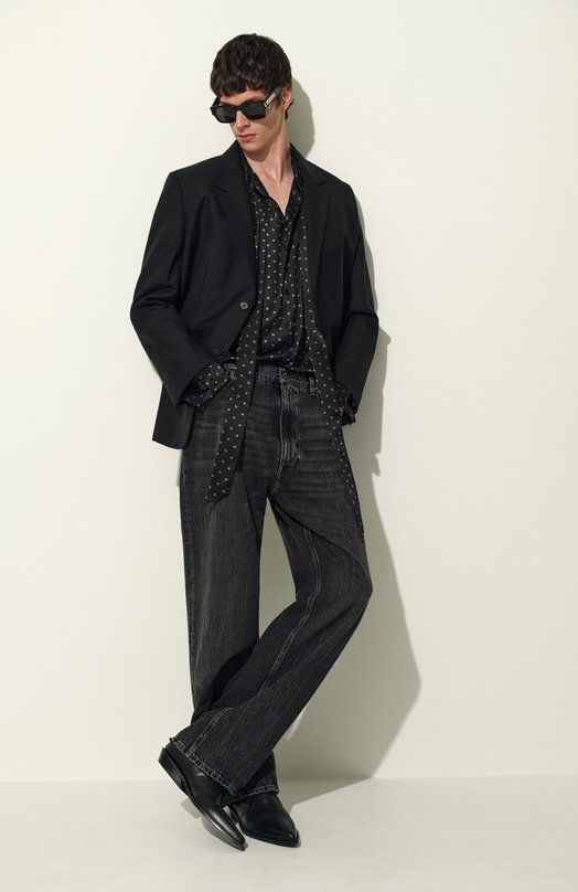 Шерстяной пиджак Jil Sander J23BN0010-J40189 Чёрный  J23BN0010-J40189 Фото 10