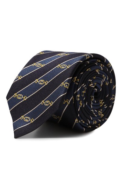 Шелковый галстук GUCCI, арт. 624077 4E002, фото 1