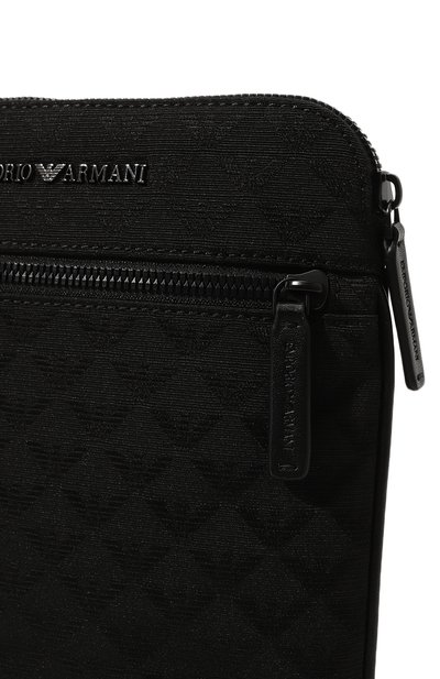 Текстильная сумка EMPORIO ARMANI черного цвета по цене 27800 руб., арт. Y4M185/Y022V, фото 3 Текстильная сумка EMPORIO ARMANI, арт. Y4M185/Y022V, фото 3