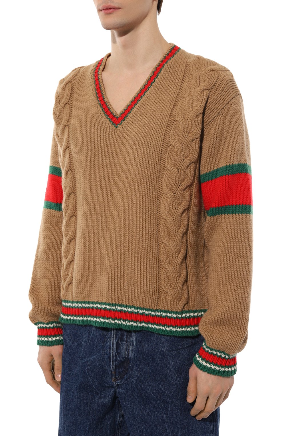 Шерстяной свитер GUCCI, арт. 599310 XKA32, фото 3