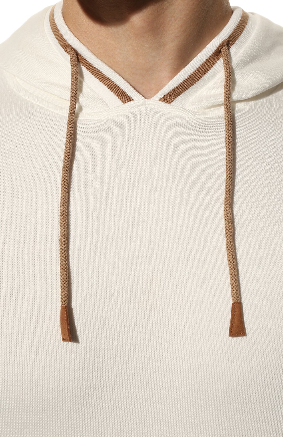 Хлопковое худи ELEVENTY PLATINUM, арт. E75FELE17 TES0E204, фото 5