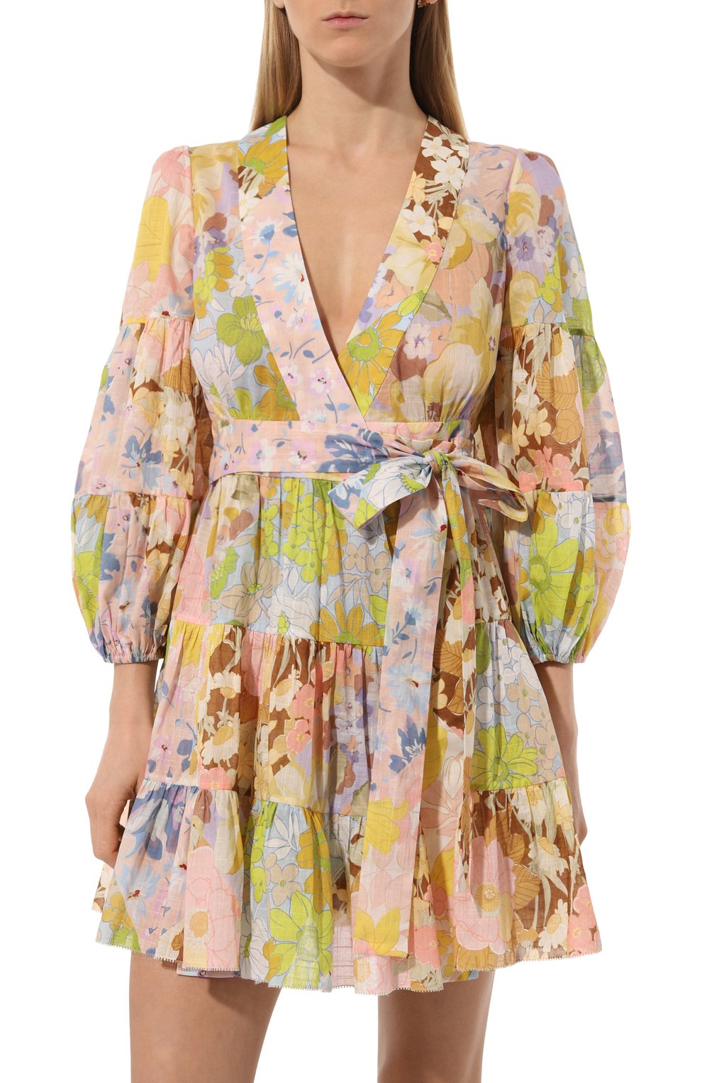 Хлопковое платье ZIMMERMANN, арт. 4384DSS244, фото 3