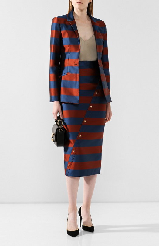 Жакет в полоску Stella Jean Синий, фото 2