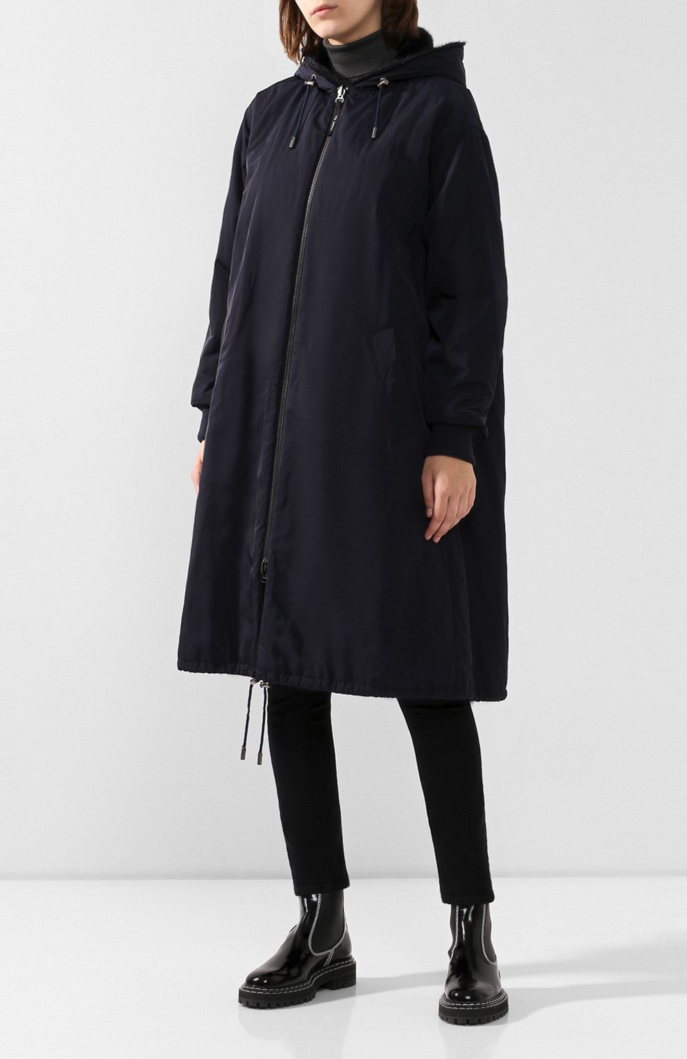 Двустороння я норковая шуба YS ARMY PARIS, арт. 8WFM03000NYVC, фото 3