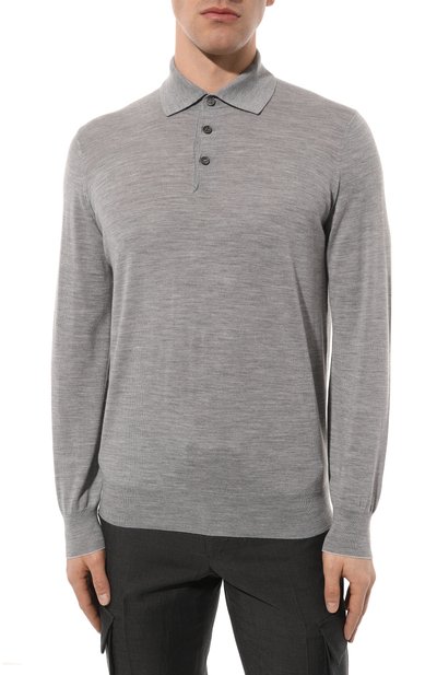 Поло из шерсти и кашемира BRUNELLO CUCINELLI, арт. M2400B2007, фото 3