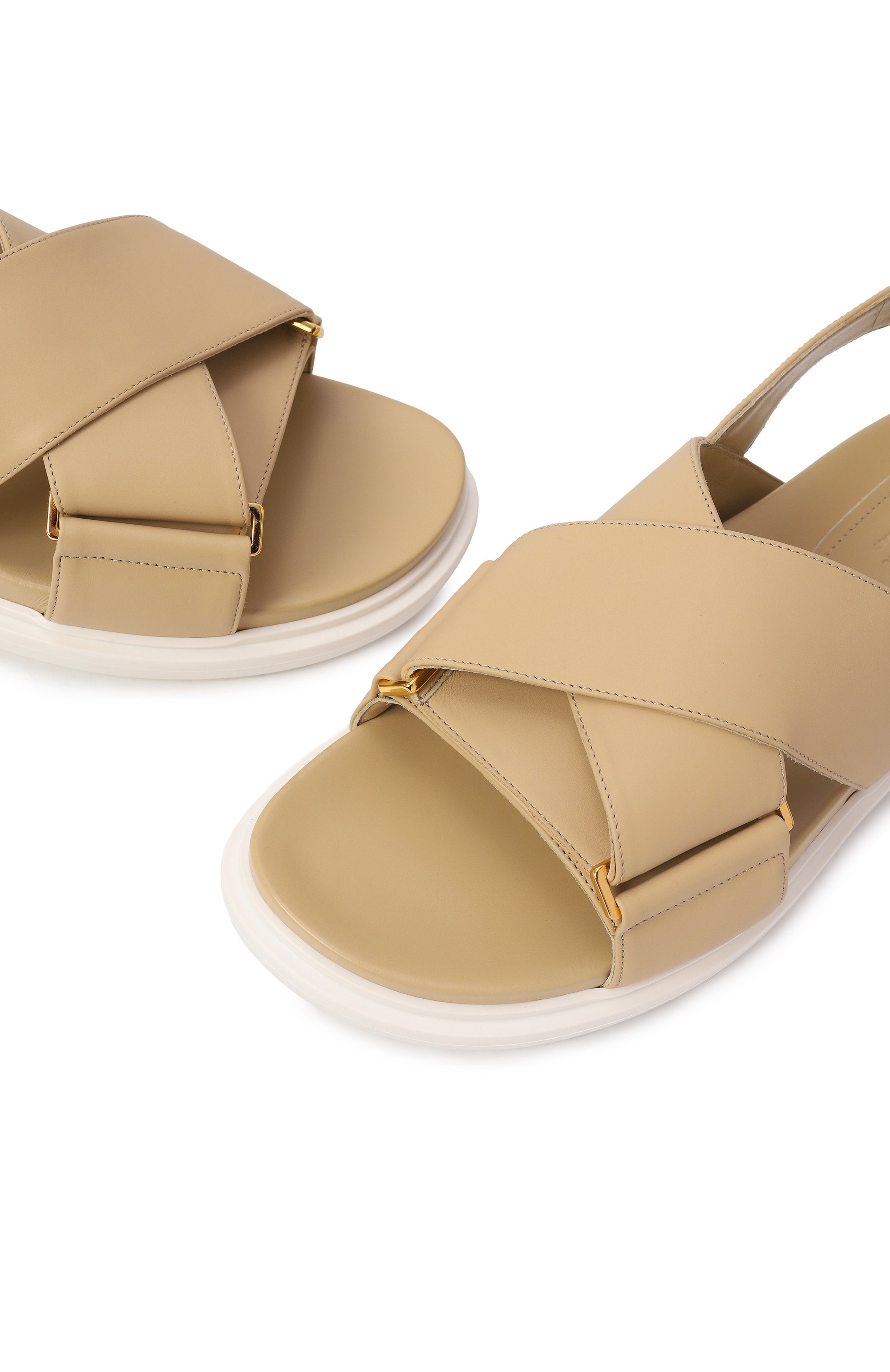 Кожаные сандалии fussbett MARNI, арт. FBMS015701/P3614, фото 7