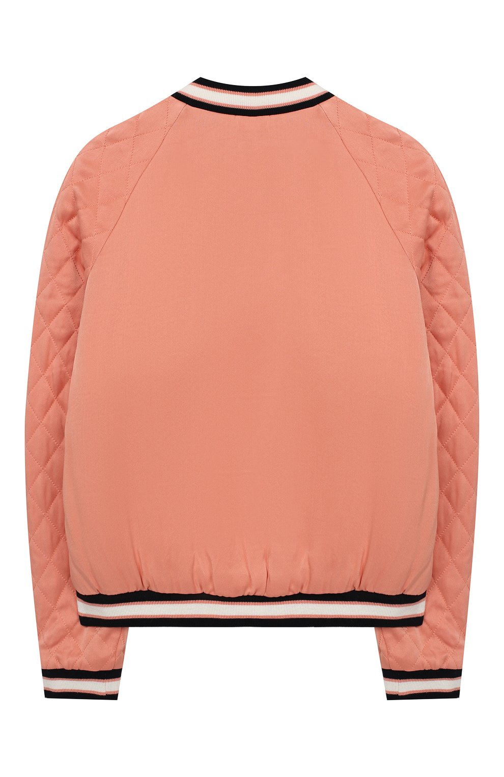 Двусторонний бомбер CHLOÉ розового цвета по цене 24150 руб., арт. C16337/6A-12A, фото 2 Двусторонний бомбер CHLOÉ, арт. C16337/6A-12A, фото 2