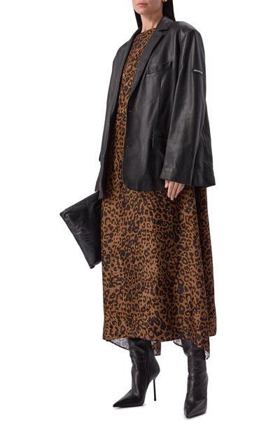 Кожаный жакет BALENCIAGA, арт. 721871/TMS02, фото 2