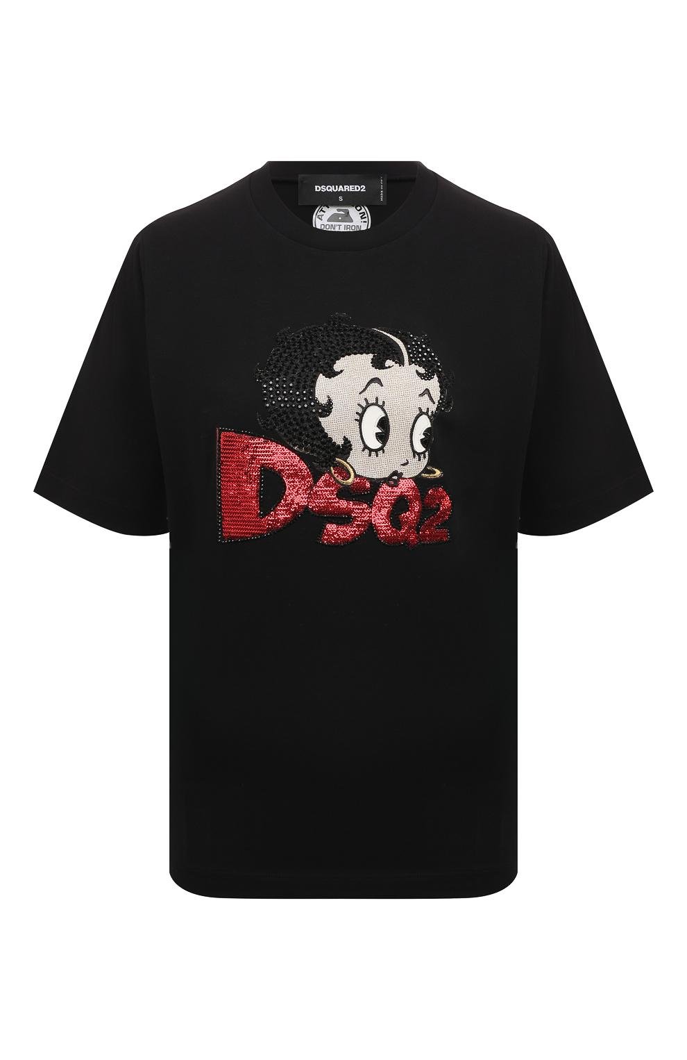 Хлопковая футболка DSQUARED2, арт. S75GD0407, фото 1