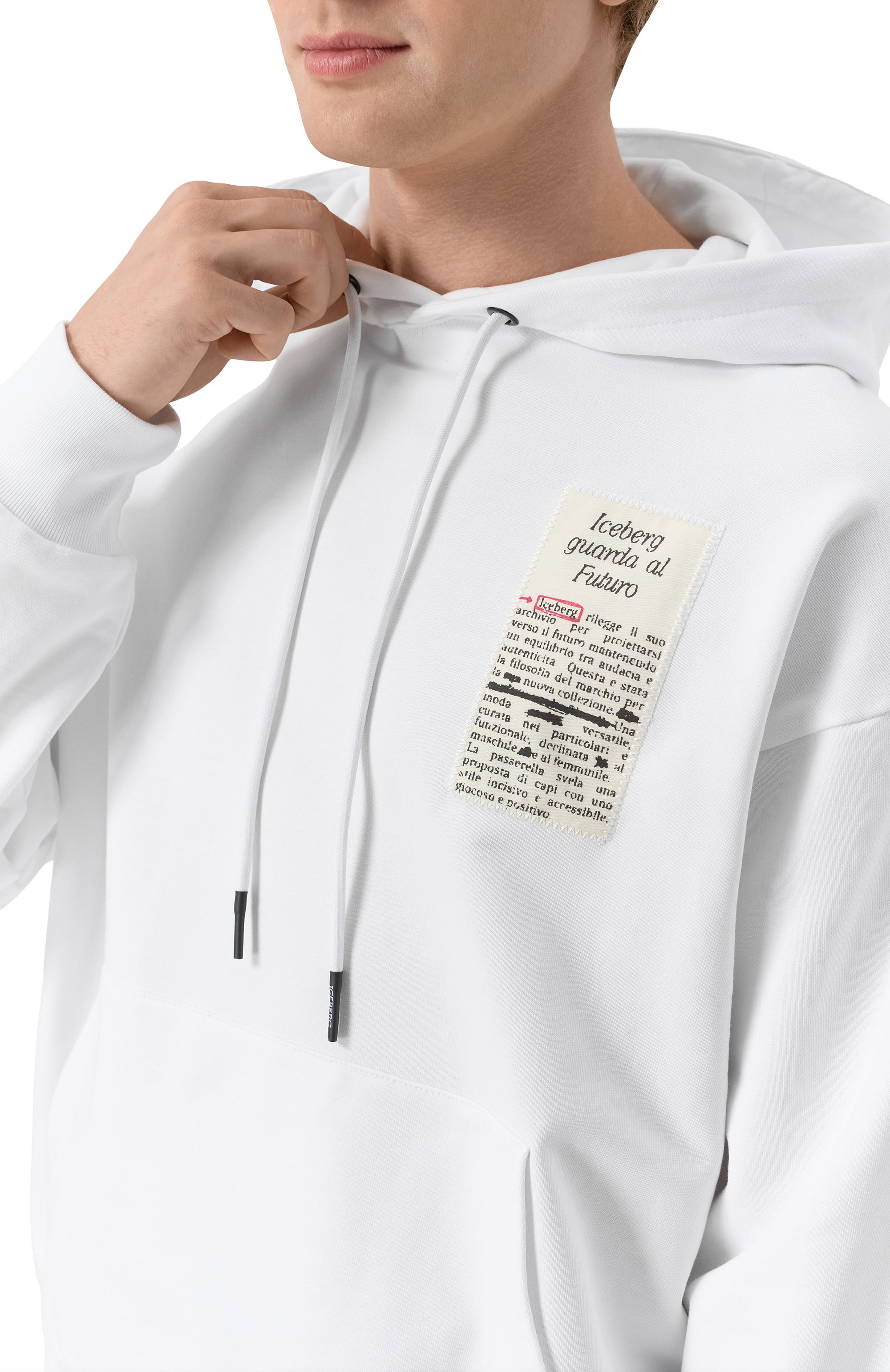 Хлопковое худи ICEBERG, арт. E113/6300, фото 5