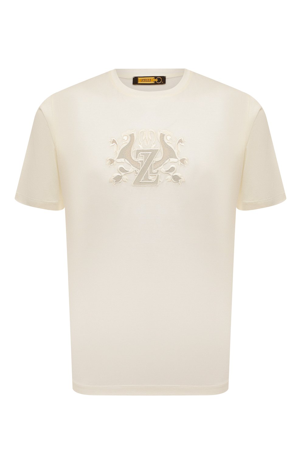 Хлопковая футболка ZILLI, арт. MEX-NT320-NELI1/MC01, фото 1
