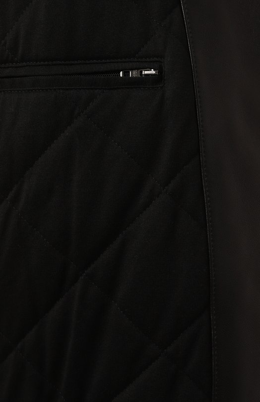 Шерстяной бомбер Dolce & Gabbana G9BGFT/HUMT5 Чёрный  G9BGFT/HUMT5 Фото 6