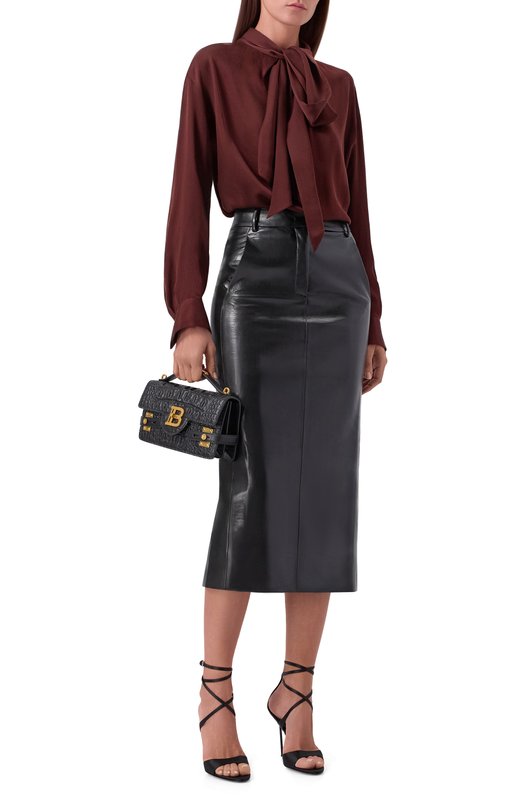 Сумка B-Buzz 24 Balmain FN0DA828/L0BC Чёрный  FN0DA828/L0BC Фото 7