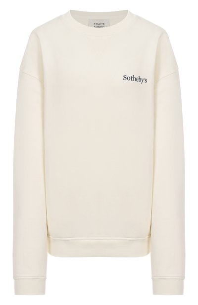Женский хлопковый свитшот frame x sotheby&#039;s FRAME DENIM, арт. ME25JSS002