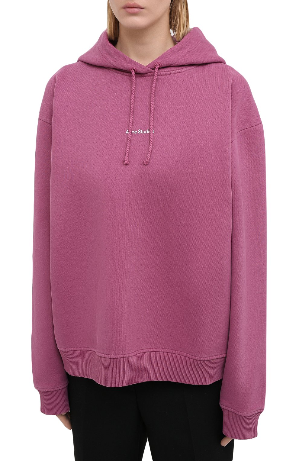 Хлопковое худи ACNE STUDIOS, арт. AI0070, фото 3