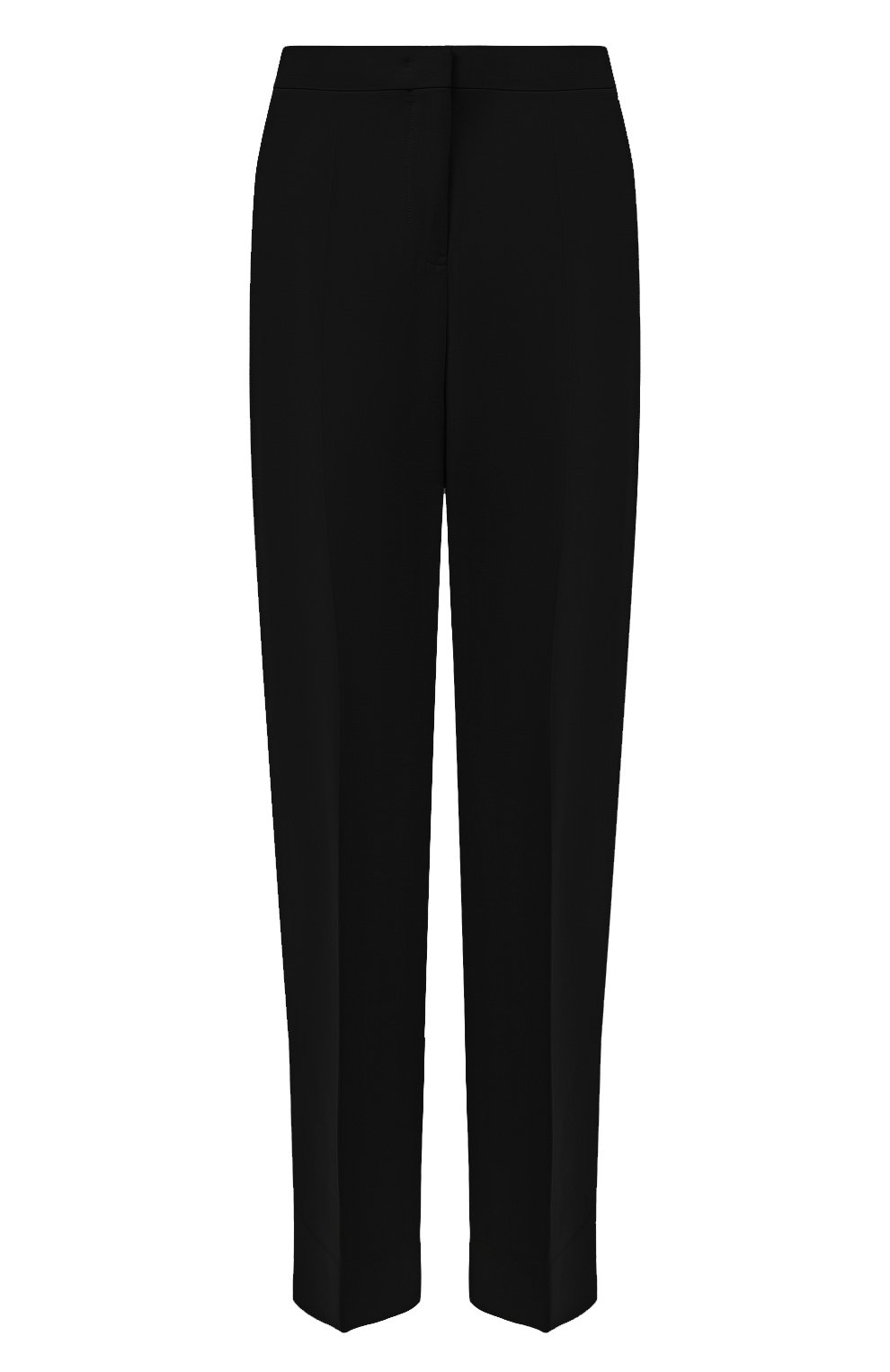 Шерстяные брюки JIL SANDER черного цвета по цене 183000 руб., арт. JSWR306705-WR201100, фото 1 Шерстяные брюки JIL SANDER, арт. JSWR306705-WR201100, фото 1