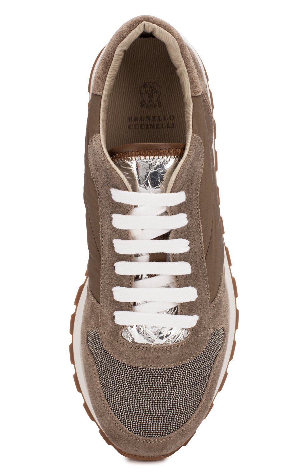 Кожаные кроссовки BRUNELLO CUCINELLI, арт. MZSFG1591, фото 5
