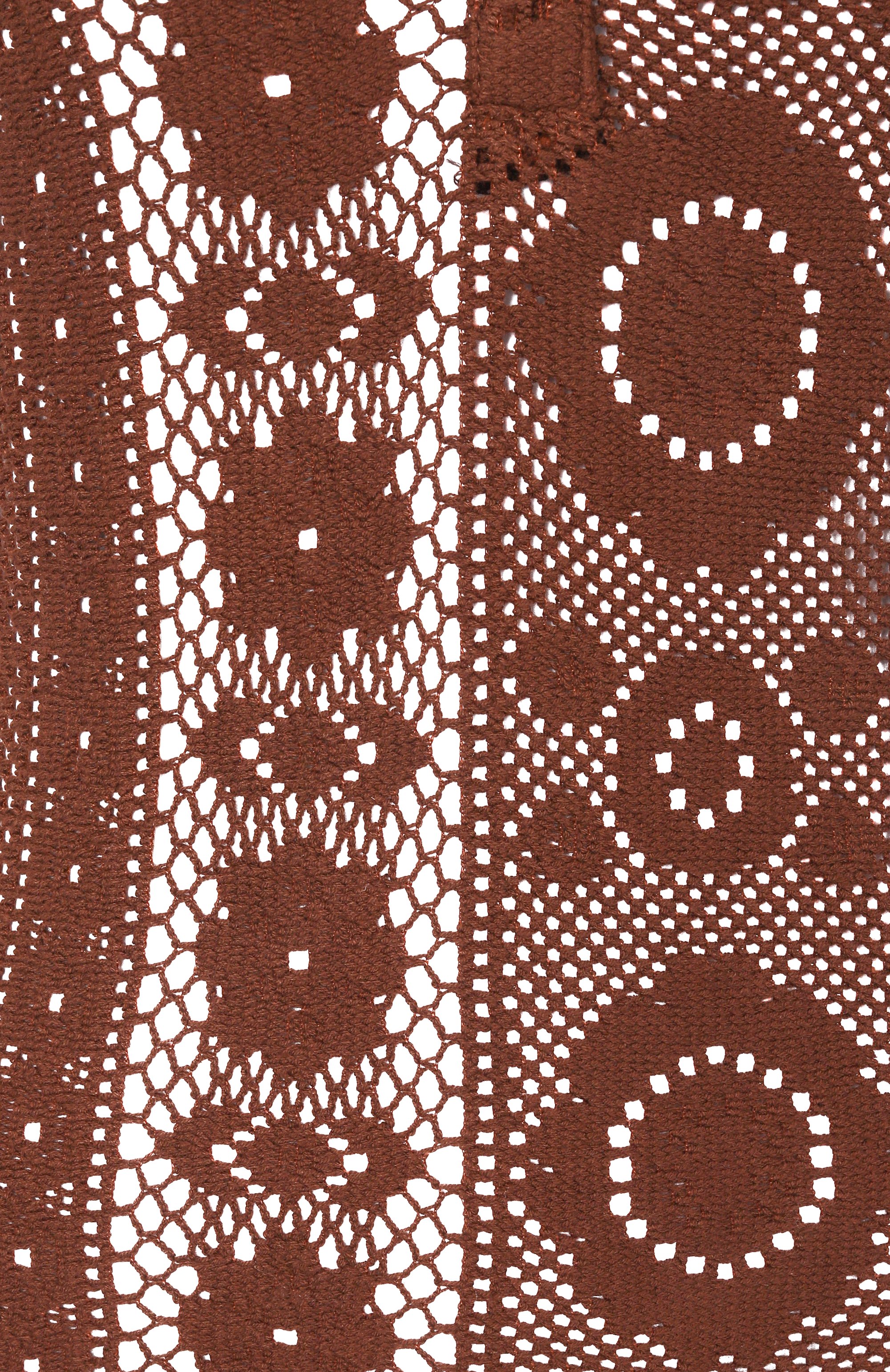 Хлопковое поло ALBUS LUMEN коричневого цвета по цене 38950 руб., арт. AL.RT25.001.P0L0T0P.CR0CHET, фото 6 Хлопковое поло ALBUS LUMEN, арт. AL.RT25.001.P0L0T0P.CR0CHET, фото 6