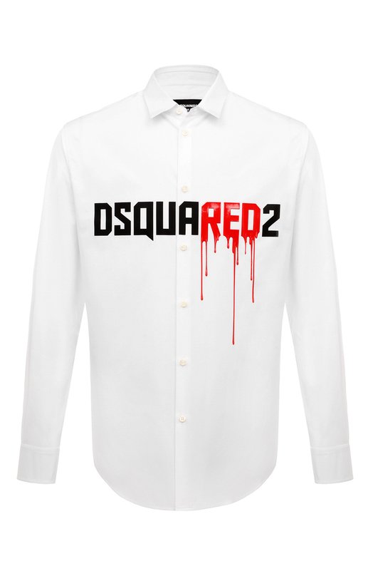 фото Хлопковая рубашка dsquared2