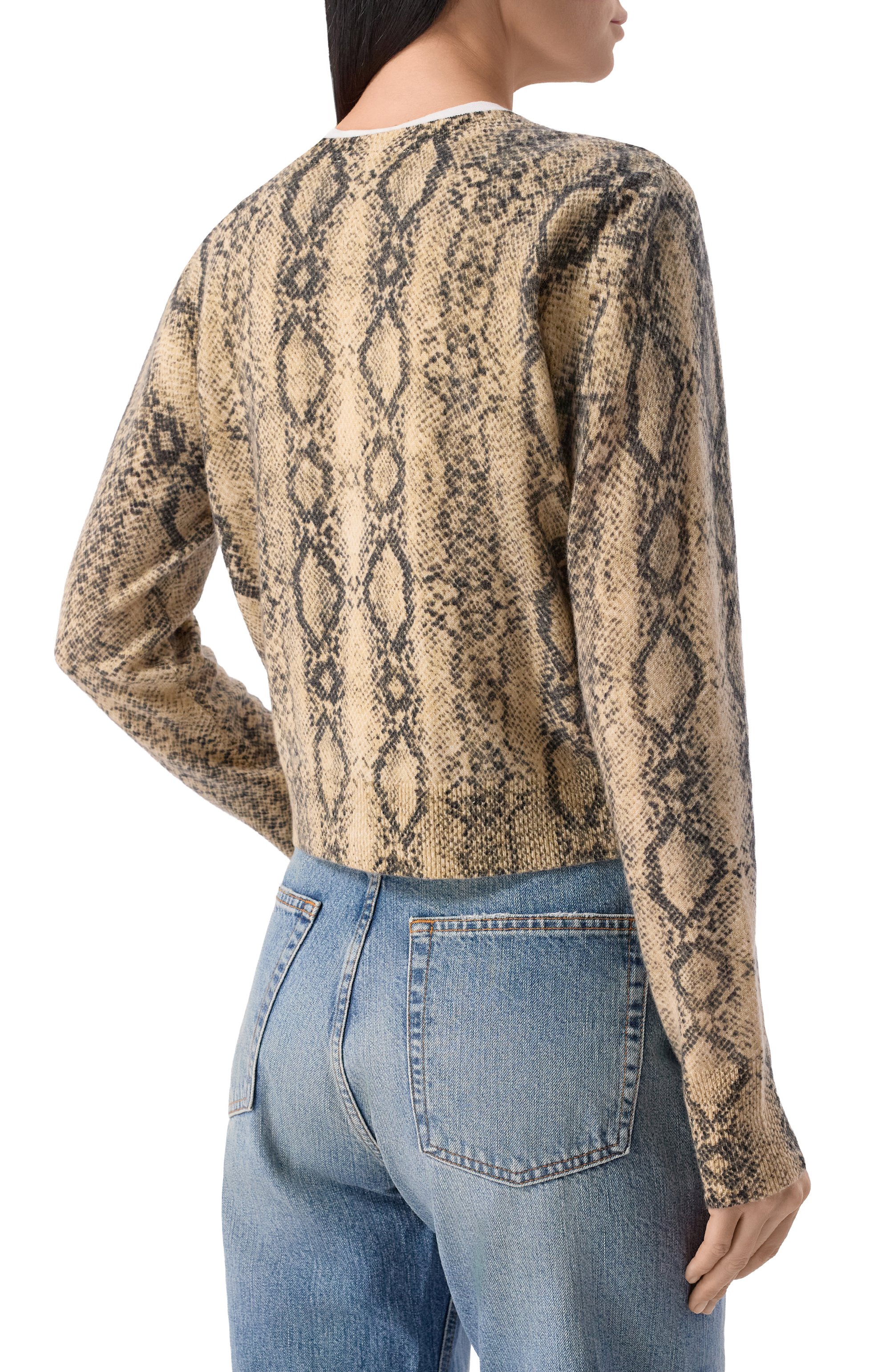 Кашемировый кардиган FRAME DENIM, арт. WP26KSW048/THE CASHMERE SNAKE CARDI, фото 4