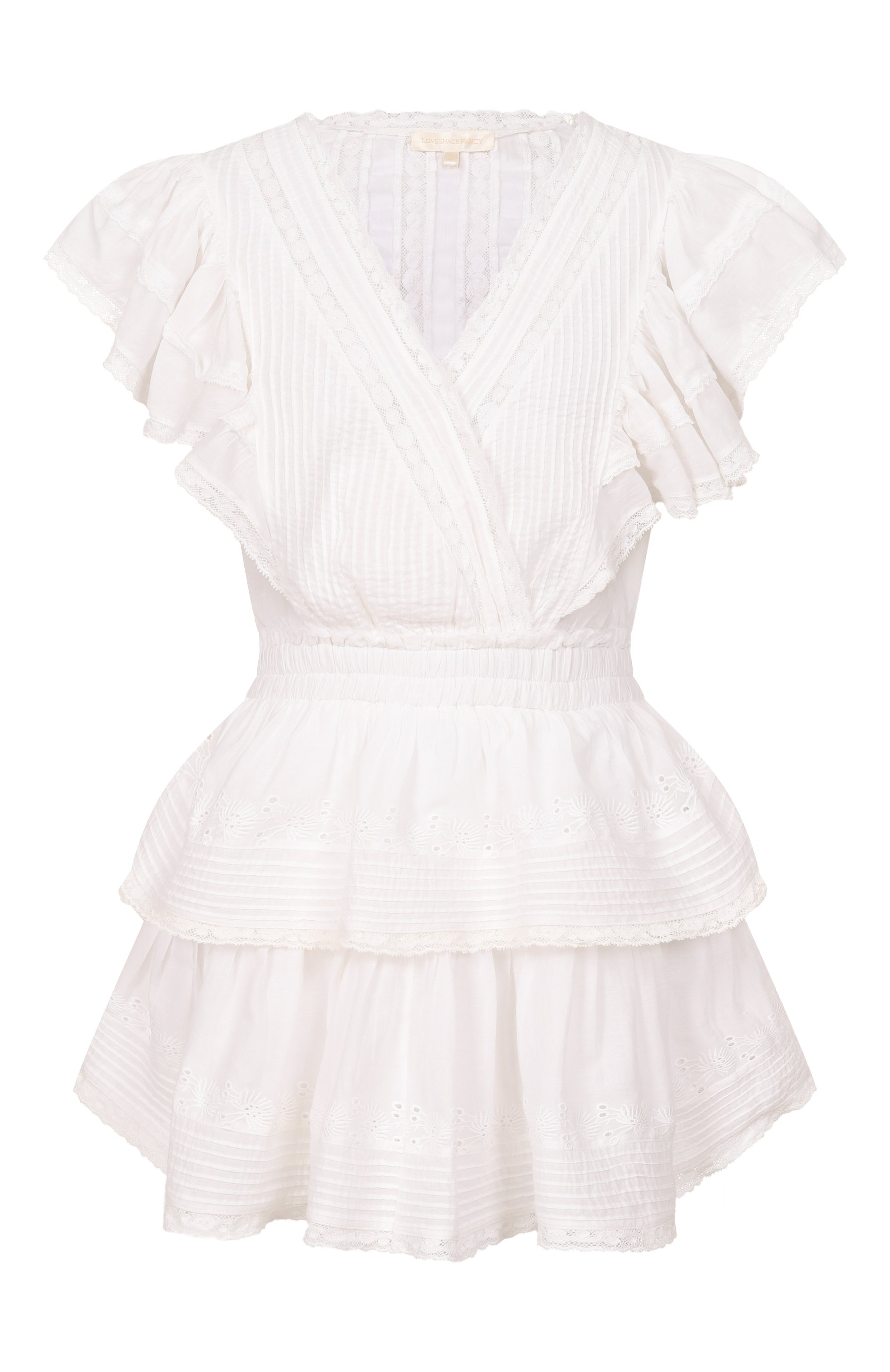 Хлопковое платье LOVE SHACK FANCY, арт. LD546-412, фото 1