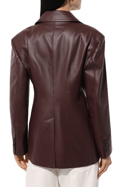 Кожаный жакет BONANNA, арт. ПЛ0002К/Б, фото 4