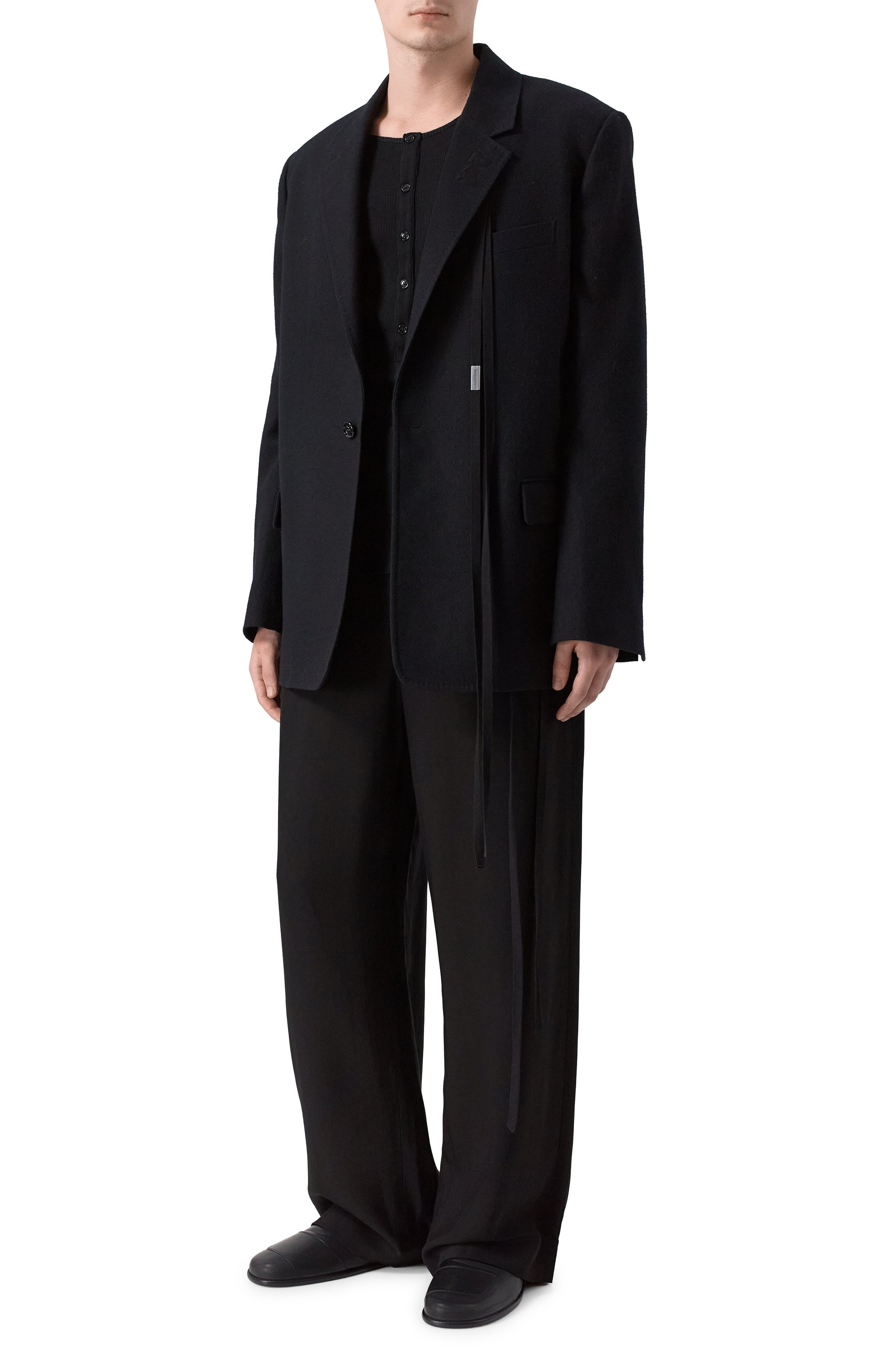 Брюки из вискозы ANN DEMEULEMEESTER, арт. B0010304/FA558, фото 2