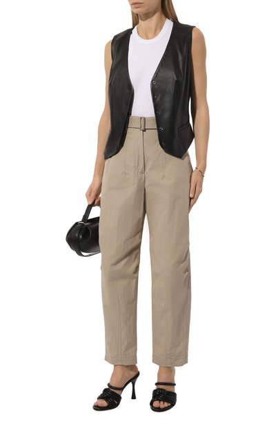 Женские хлопковые брюки BRUNELLO CUCINELLI,  арт. ML180B1346