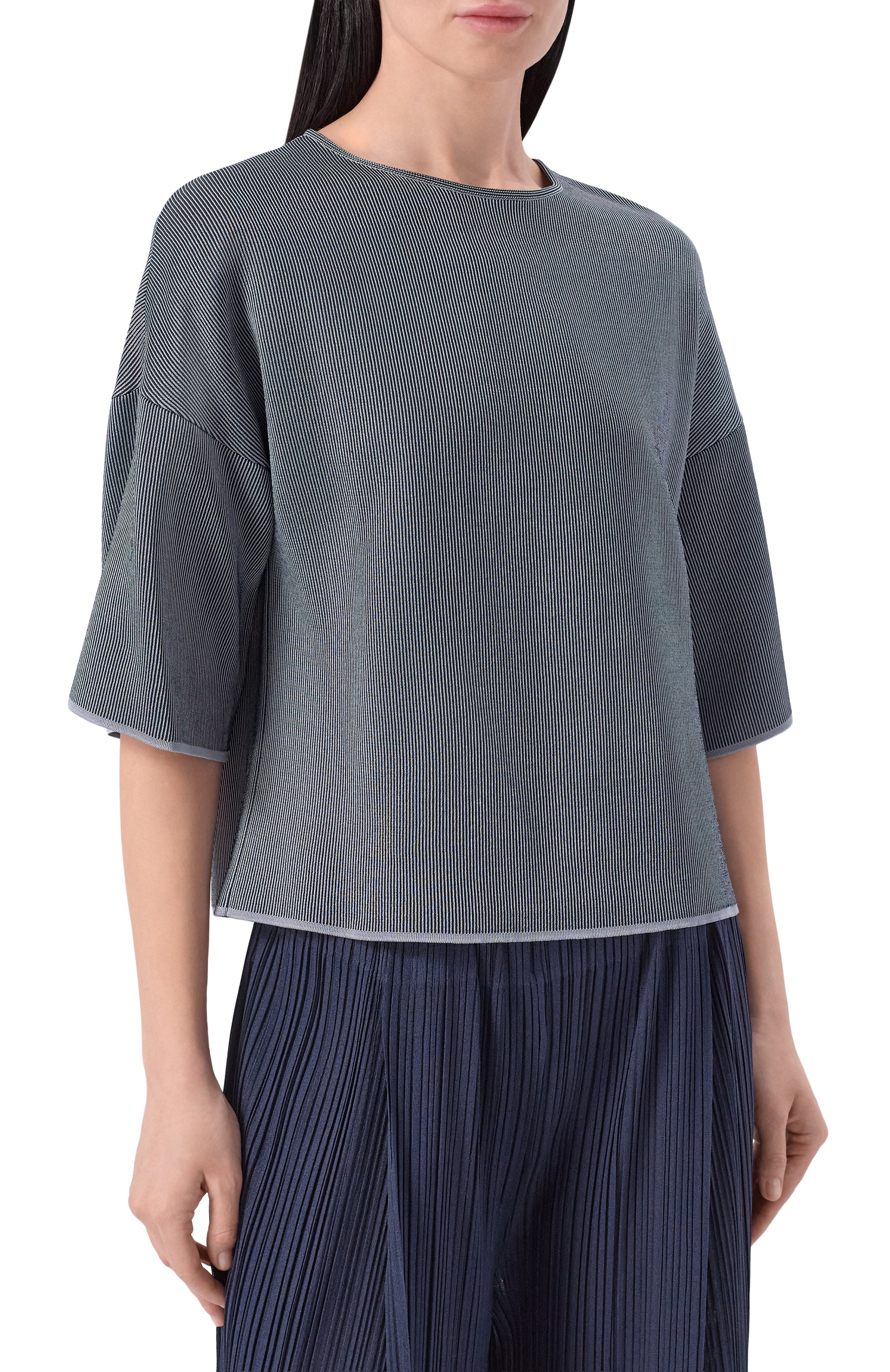 Топ из вискозы GIORGIO ARMANI, арт. GW003407/AF24193, фото 3