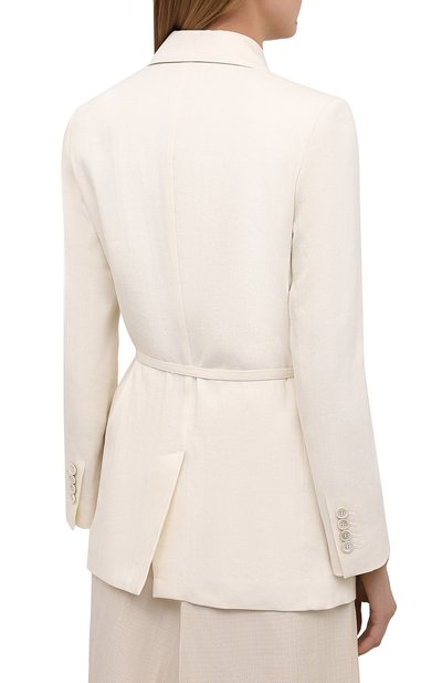 Льняной жакет BRUNELLO CUCINELLI, арт. MH5072250, фото 4