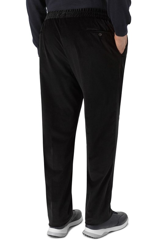 Вельветовые брюки Zilli CPA00FM013152010U_001 Чёрный  CPA00FM013152010U_001 Фото 4