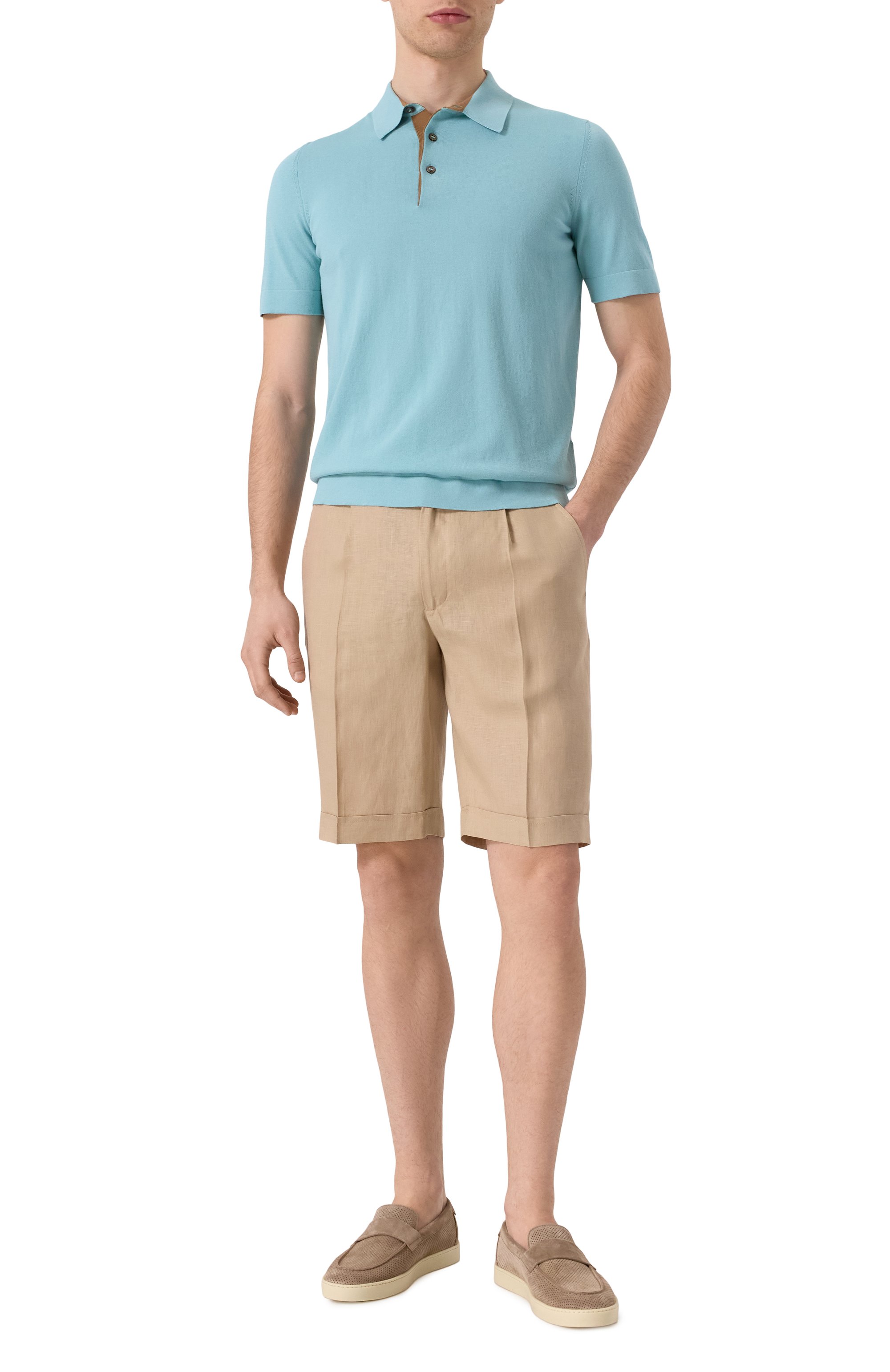 Льняные шорты GRAN SASSO, арт. 76112/50017, фото 2