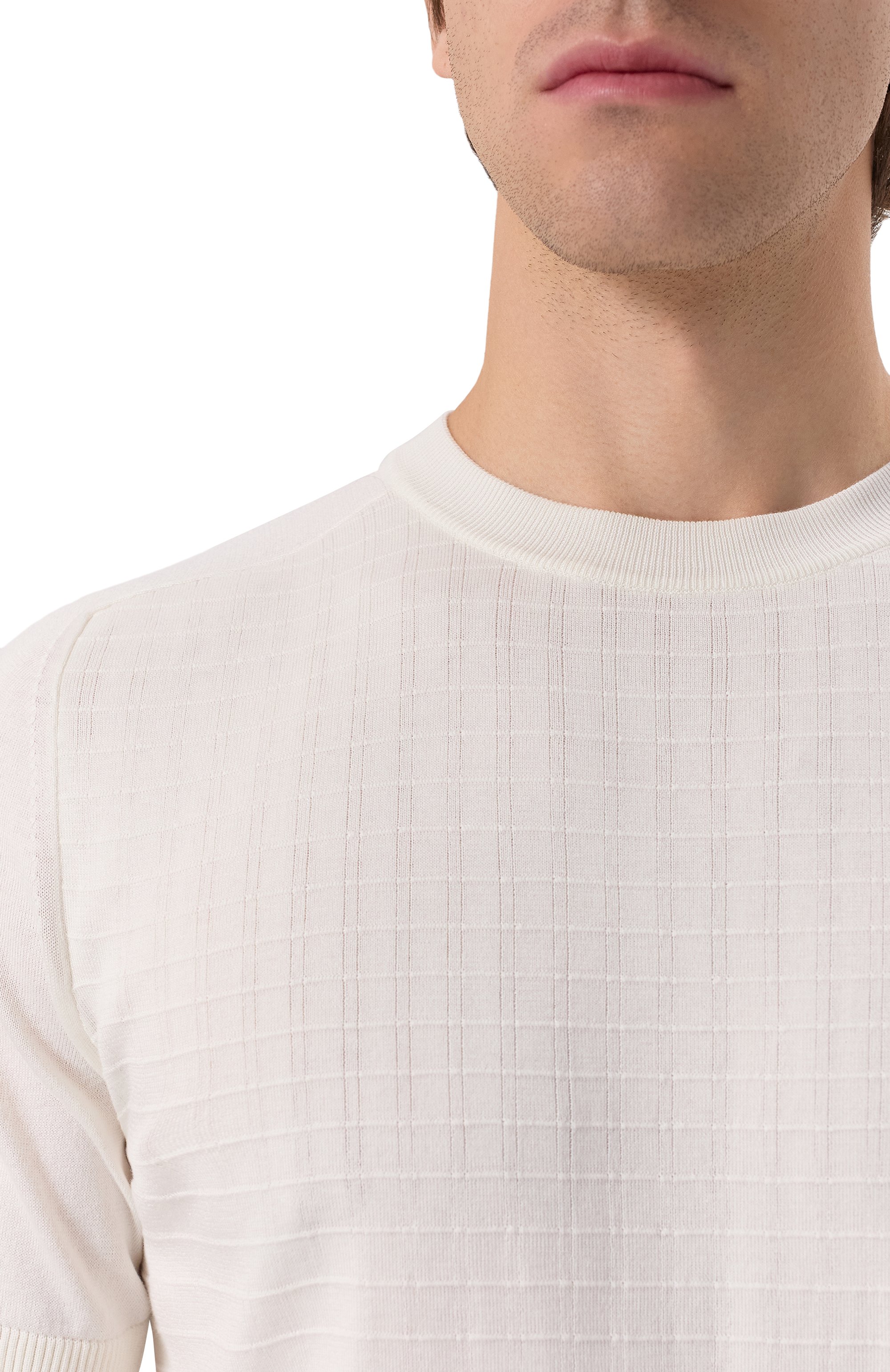 Джемпер из шелка и хлопка CANALI, арт. C1086/MK02272, фото 5