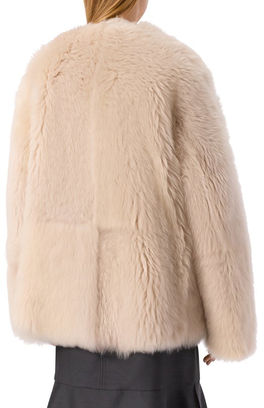 Шуба из овчины Zeynep Arcay FW25JK02 Бежевый  FW25JK02 Фото 4