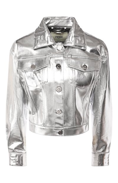 Женская джинсовая куртка FENDI, арт. FLF589 A9FB