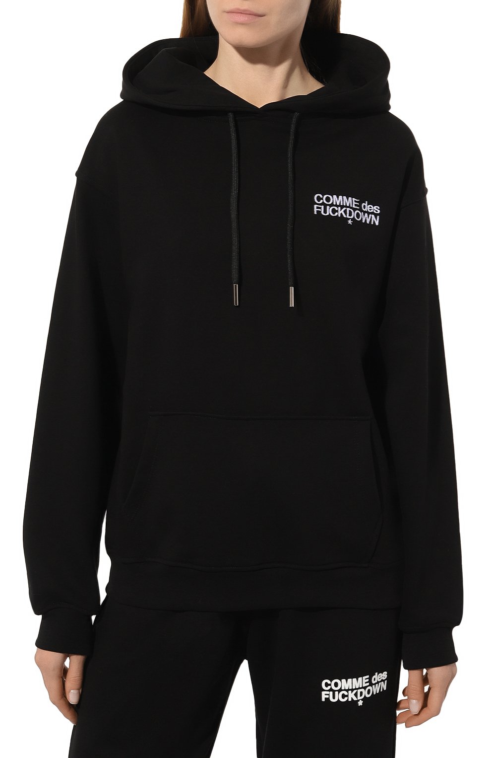 Хлопковое худи COMME DES FUCKDOWN, арт. CDFD3160, фото 3