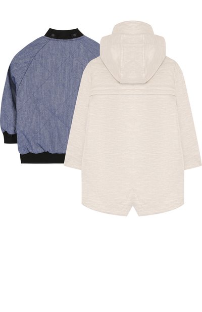 Комплект из дождевика с капюшоном и текстильного бомбера GOSOAKY, арт. 181.101.247/C0ATED SWEAT, фото 2