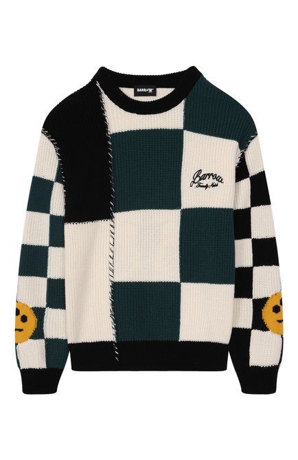 Свитер из шерсти и хлопка BARROW, арт. F5BKJUJP109