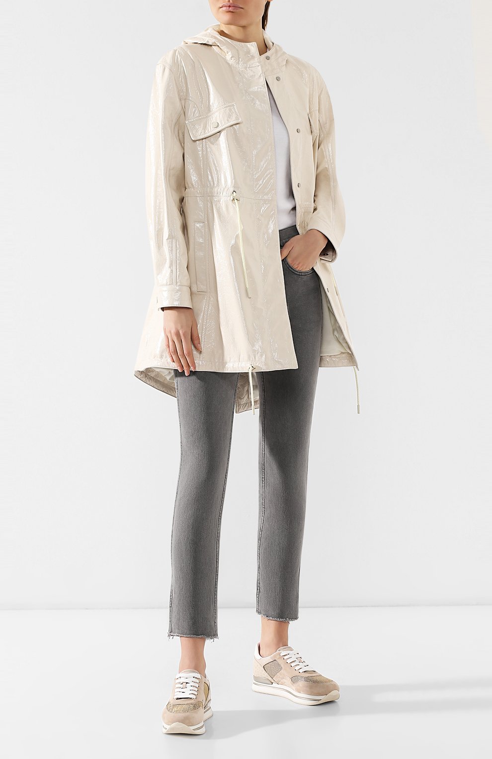 Кожаный плащ DROME, арт. DPD5570P/D1525, фото 2