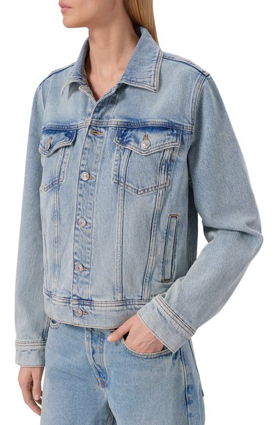 Джинсовая куртка bonnie 7 FOR ALL MANKIND, арт. 7UJ60C10-0D2, фото 3