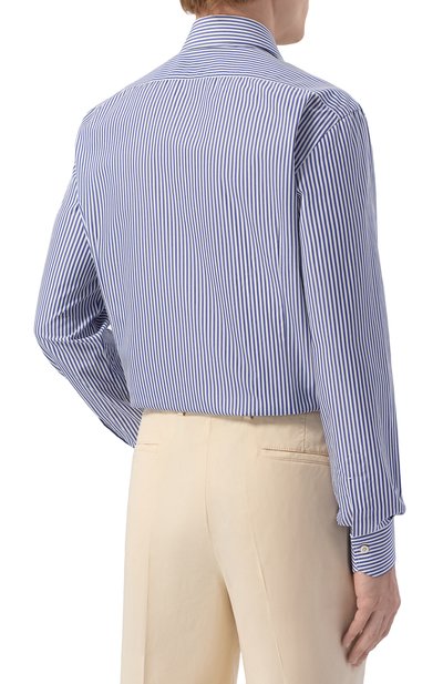 Хлопковая сорочка KITON, арт. UCCH09604, фото 4