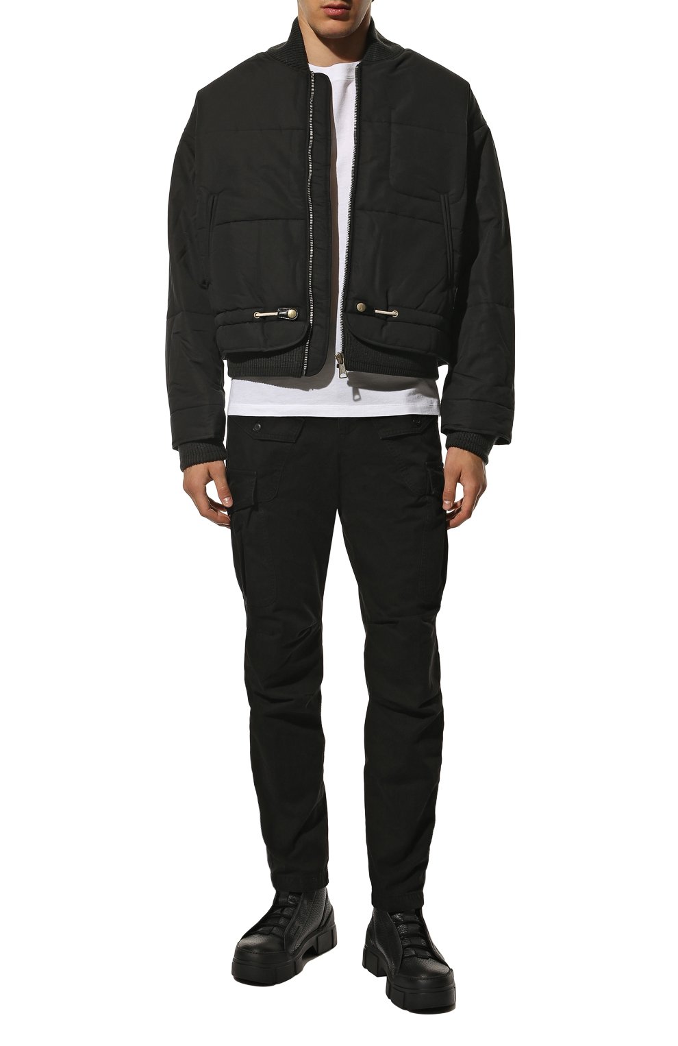 Хлопковые брюки-карго DIESEL, арт. A06248/0DGAL, фото 2