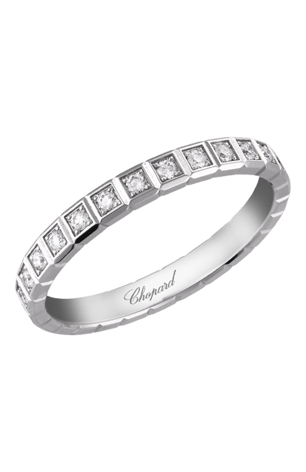 Кольцо CHOPARD бесцветного цвета по цене 559000 руб., арт. 827702-1099, фото 1 Кольцо CHOPARD, арт. 827702-1099, фото 1