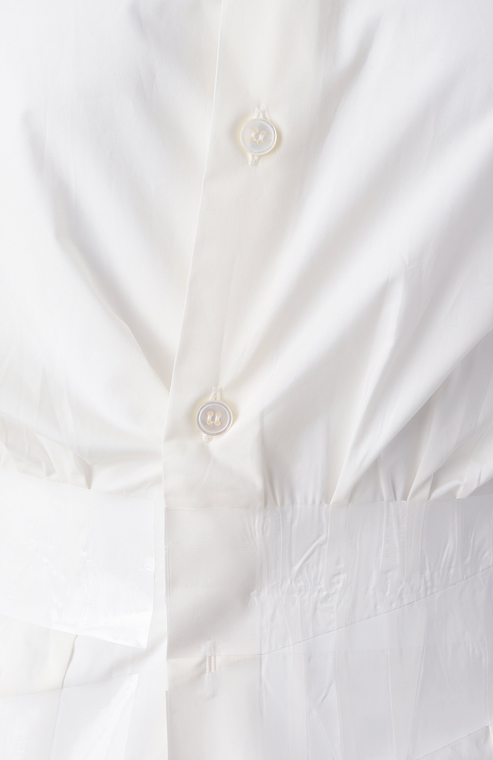 Хлопковая рубашка MM6, арт. S52DT0045/M35256, фото 6