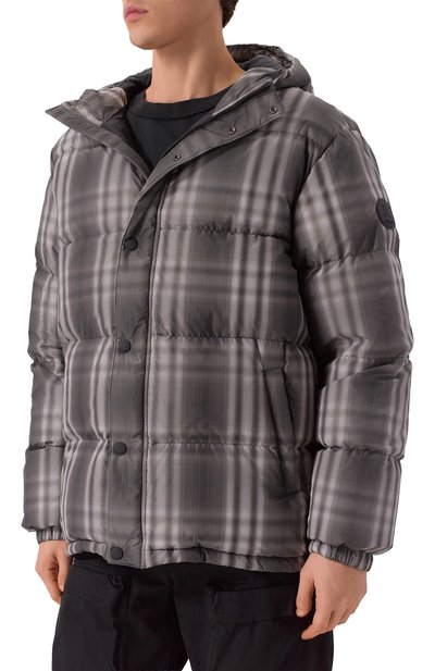 Пуховик BURBERRY серого цвета по цене 238500 руб., арт. 8110226, фото 3 Пуховик BURBERRY, арт. 8110226, фото 3