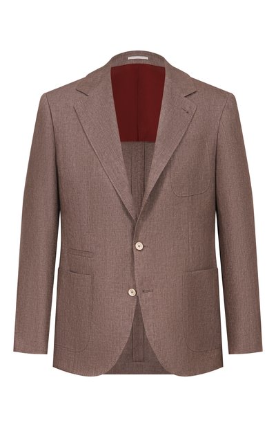 Мужской льняной пиджак BRUNELLO CUCINELLI, арт. MB4307BND