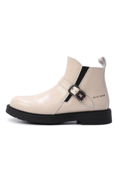 Кожаные ботинки ELIE SAAB JUNIOR, арт. 82090/VAR2