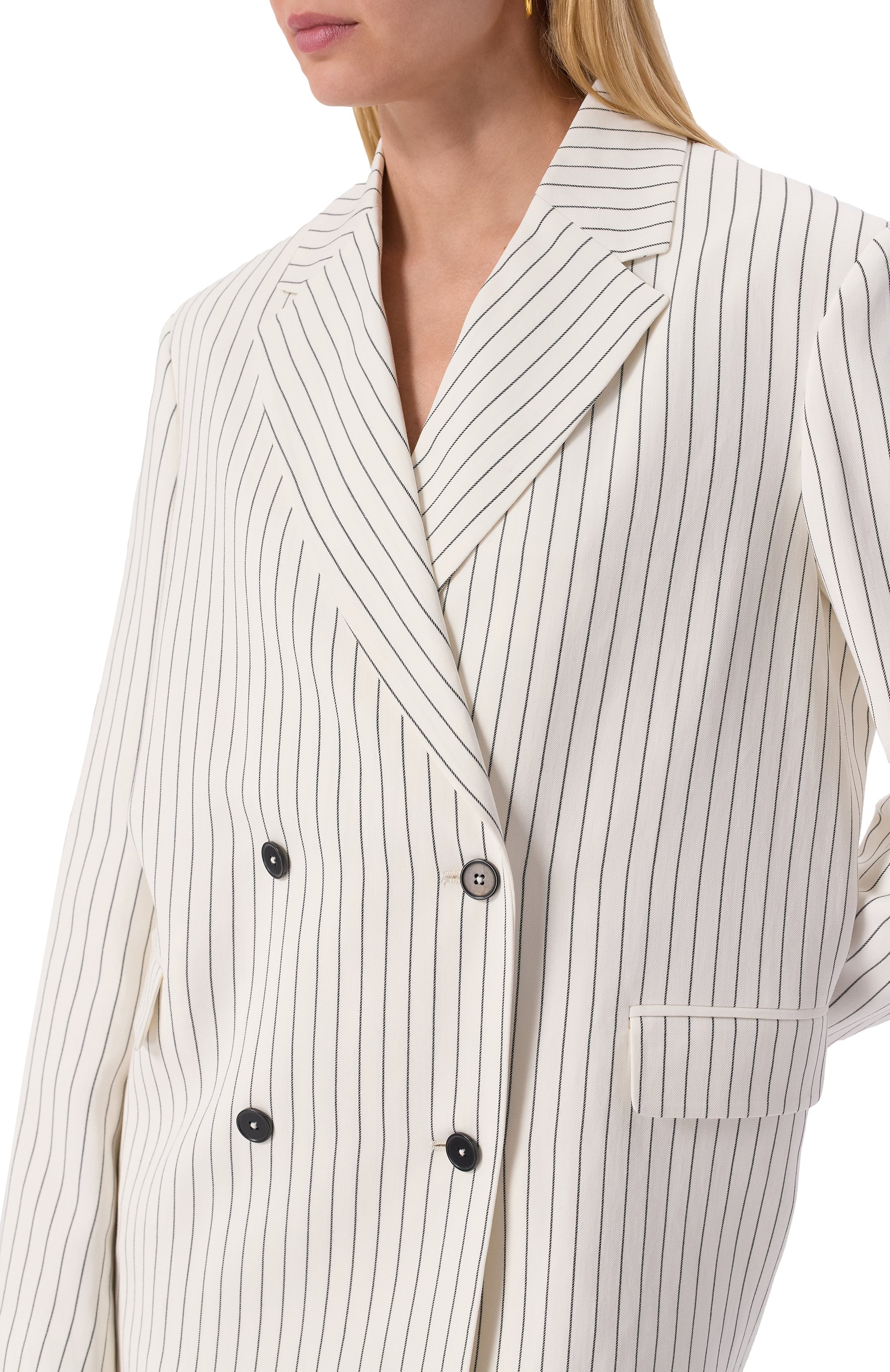 Жакет из вискозы и льна LOULOU DE SAISON, арт. FED0RA, фото 5